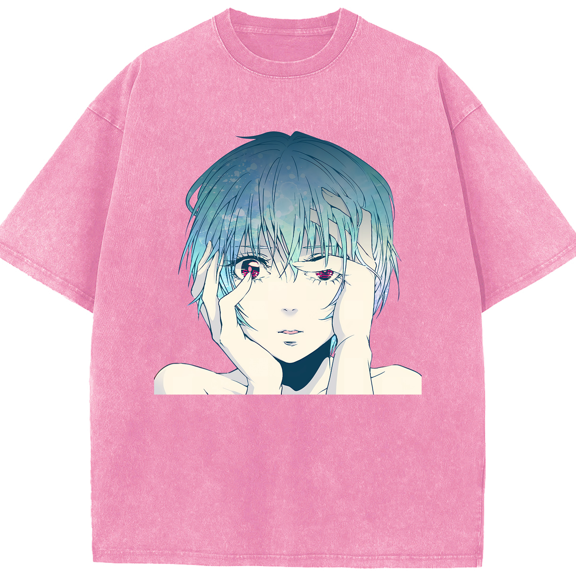 （画像用） EVA 新世紀エヴァンゲリオン 綿100% ヴィンテージ風 半袖Tシャツ（フロントプリント）